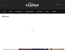Tablet Screenshot of falconfashion.nl